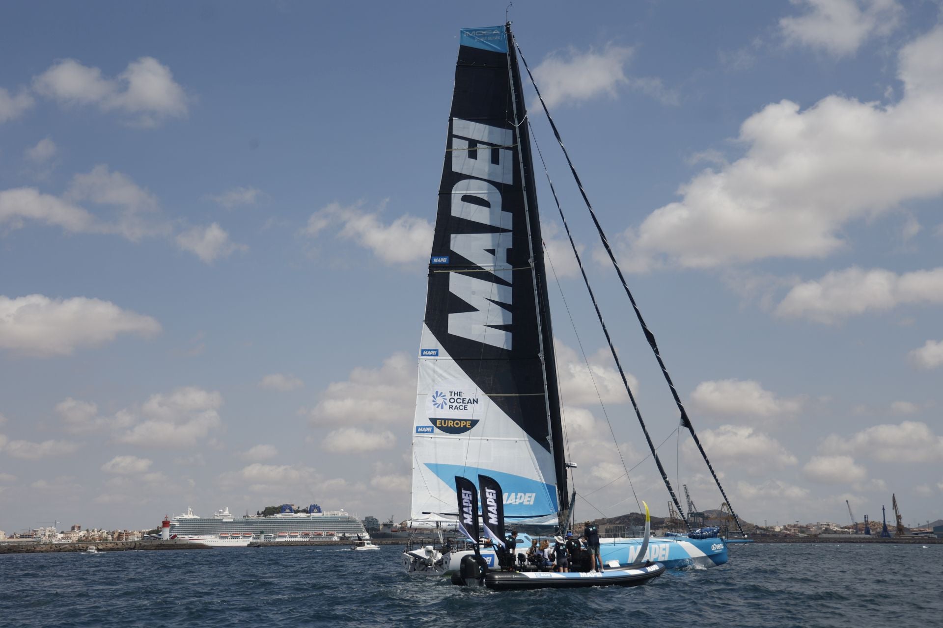 En imágenes, la Ocean Race conquista Cartagena