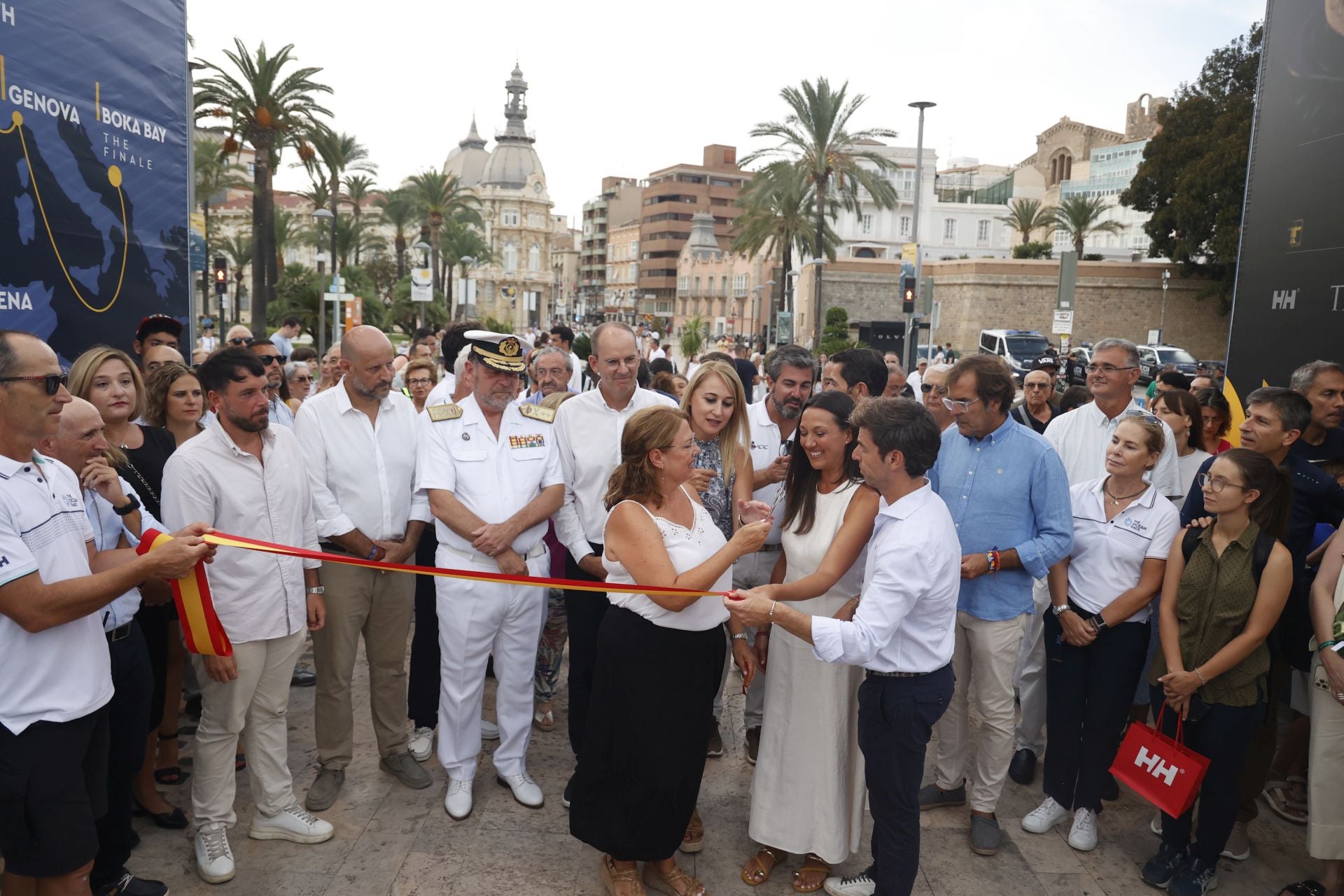 El Puerto de Cartagena da la bienvenida a la Ocean Race