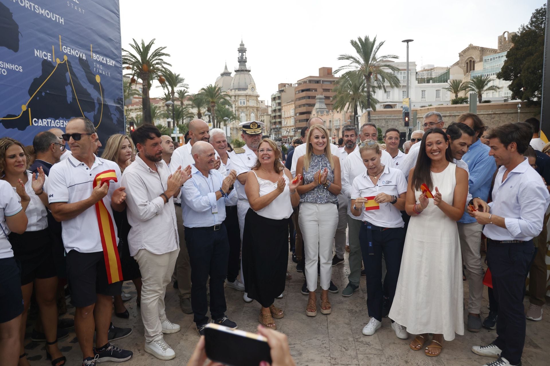 El Puerto de Cartagena da la bienvenida a la Ocean Race