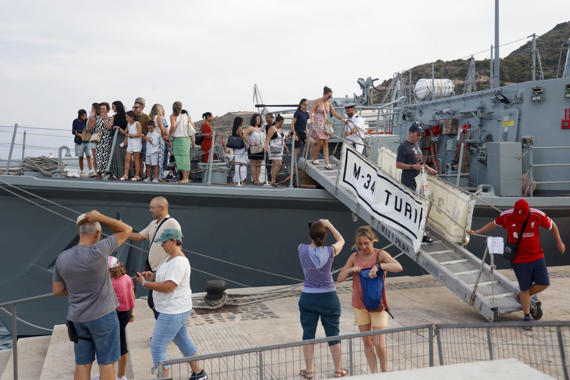 El Puerto de Cartagena da la bienvenida a la Ocean Race