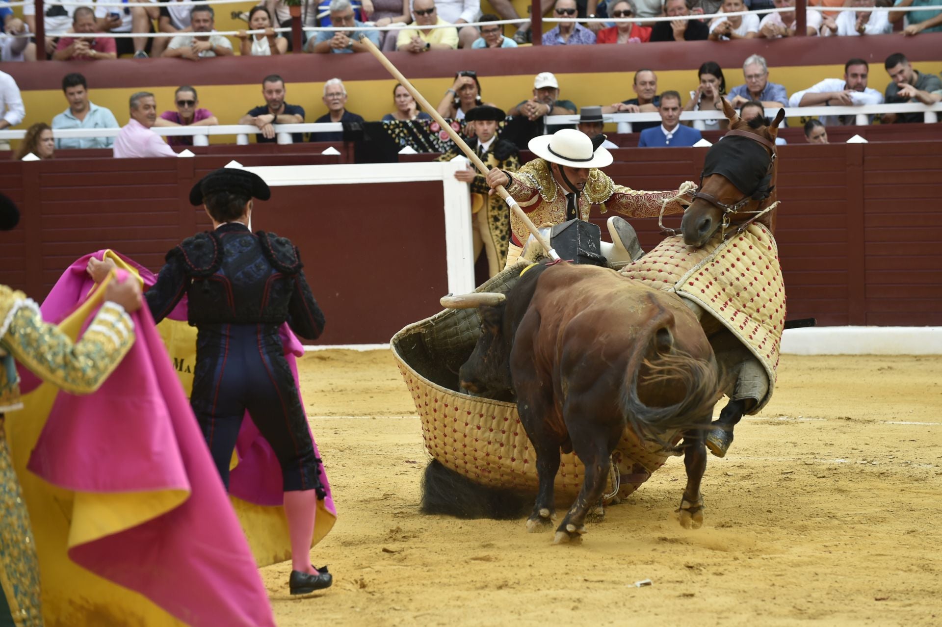 La corrida de toros en Cieza de Manzanares, Aguado y Pérez, en imágenes