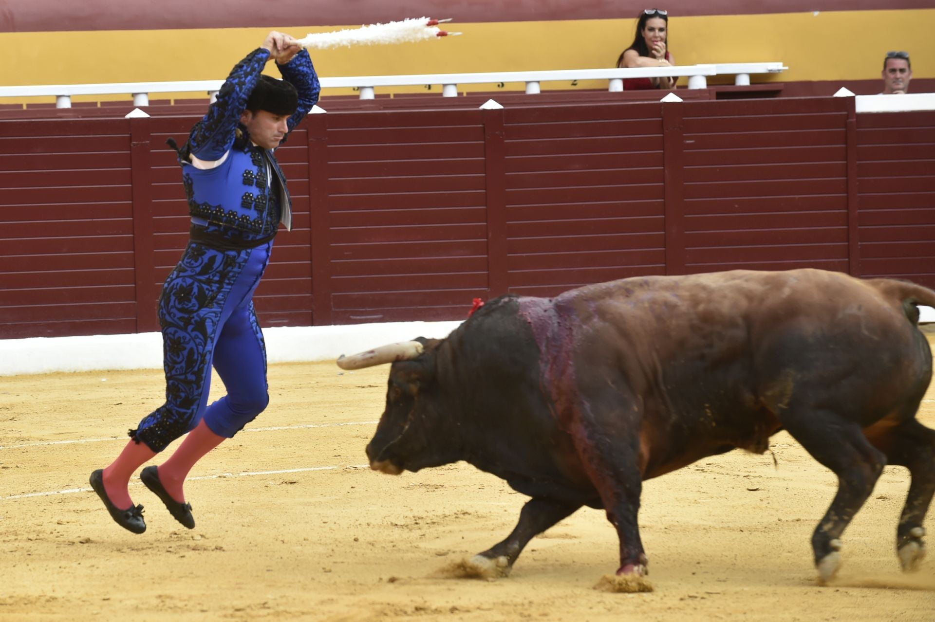 La corrida de toros en Cieza de Manzanares, Aguado y Pérez, en imágenes