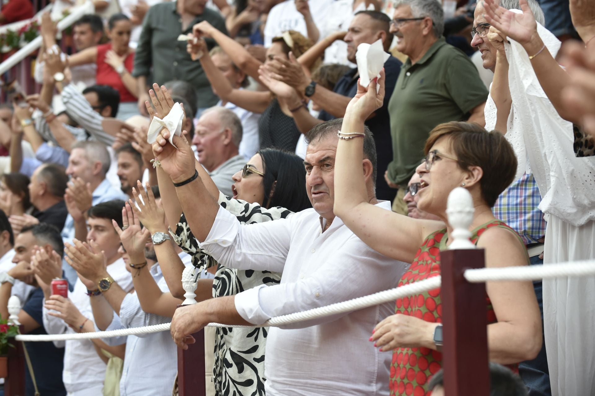 La corrida de toros en Cieza de Manzanares, Aguado y Pérez, en imágenes