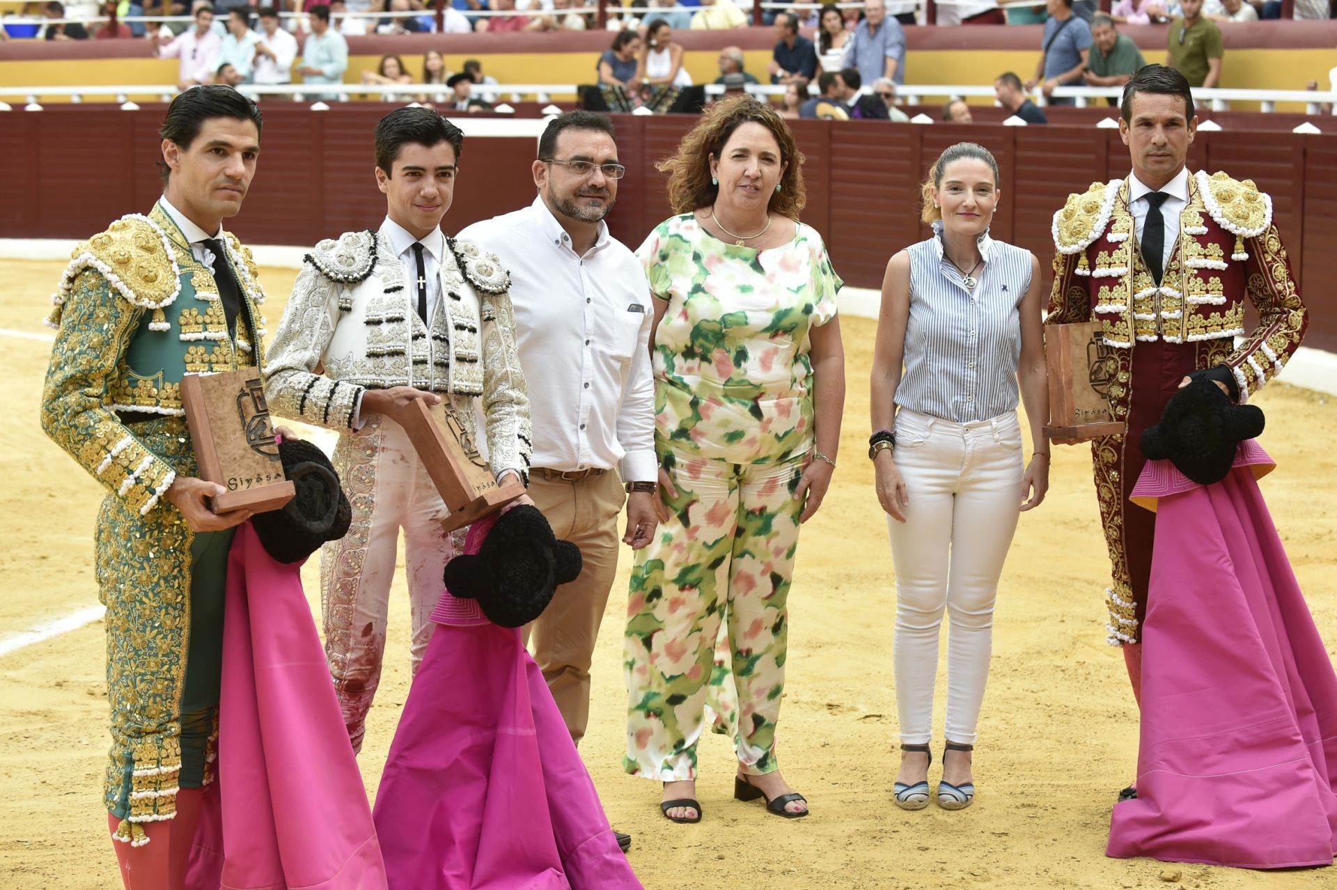 La corrida de toros en Cieza de Manzanares, Aguado y Pérez, en imágenes