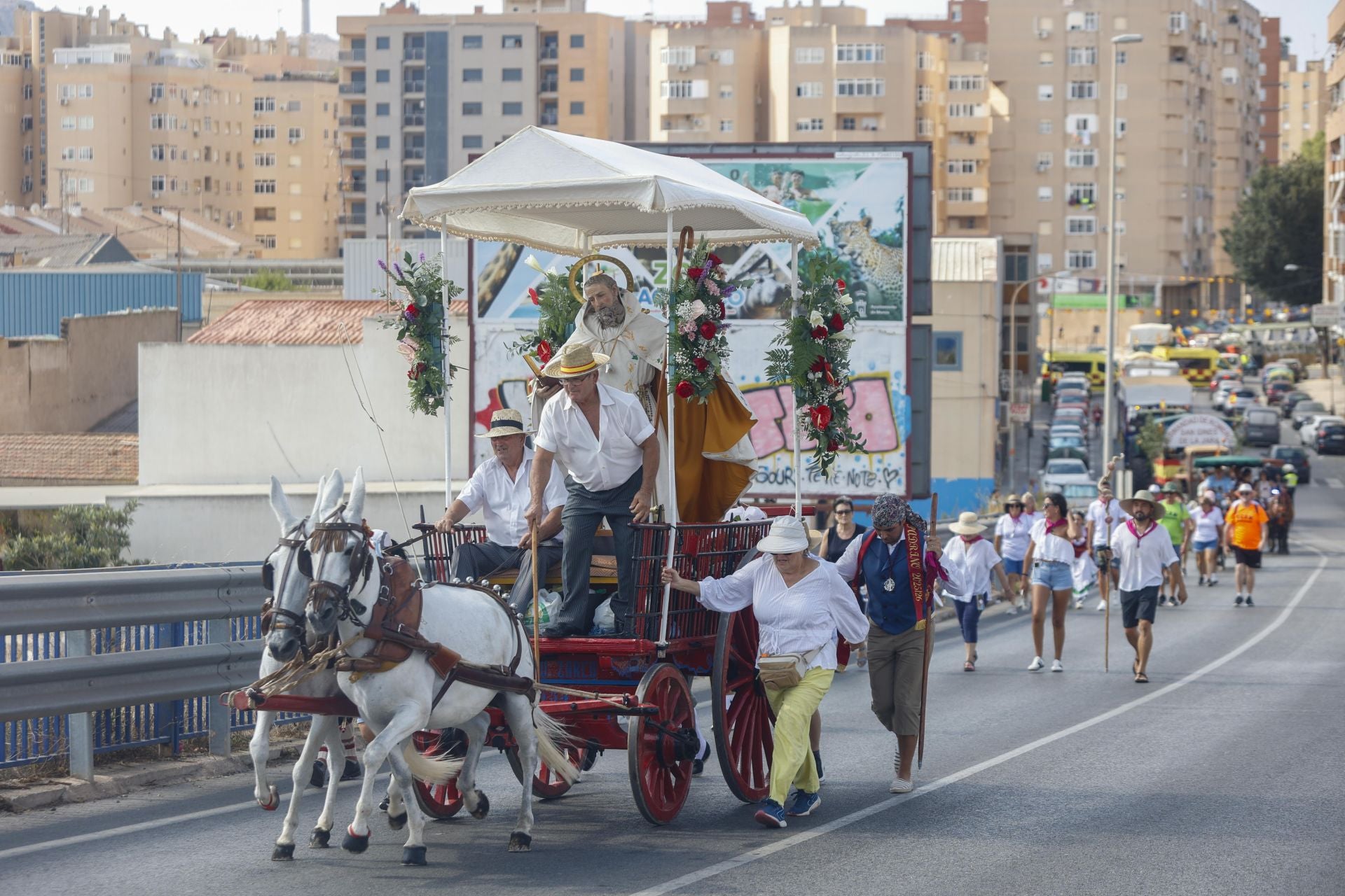 En imágenes, la romería de San Ginés de Cartagena