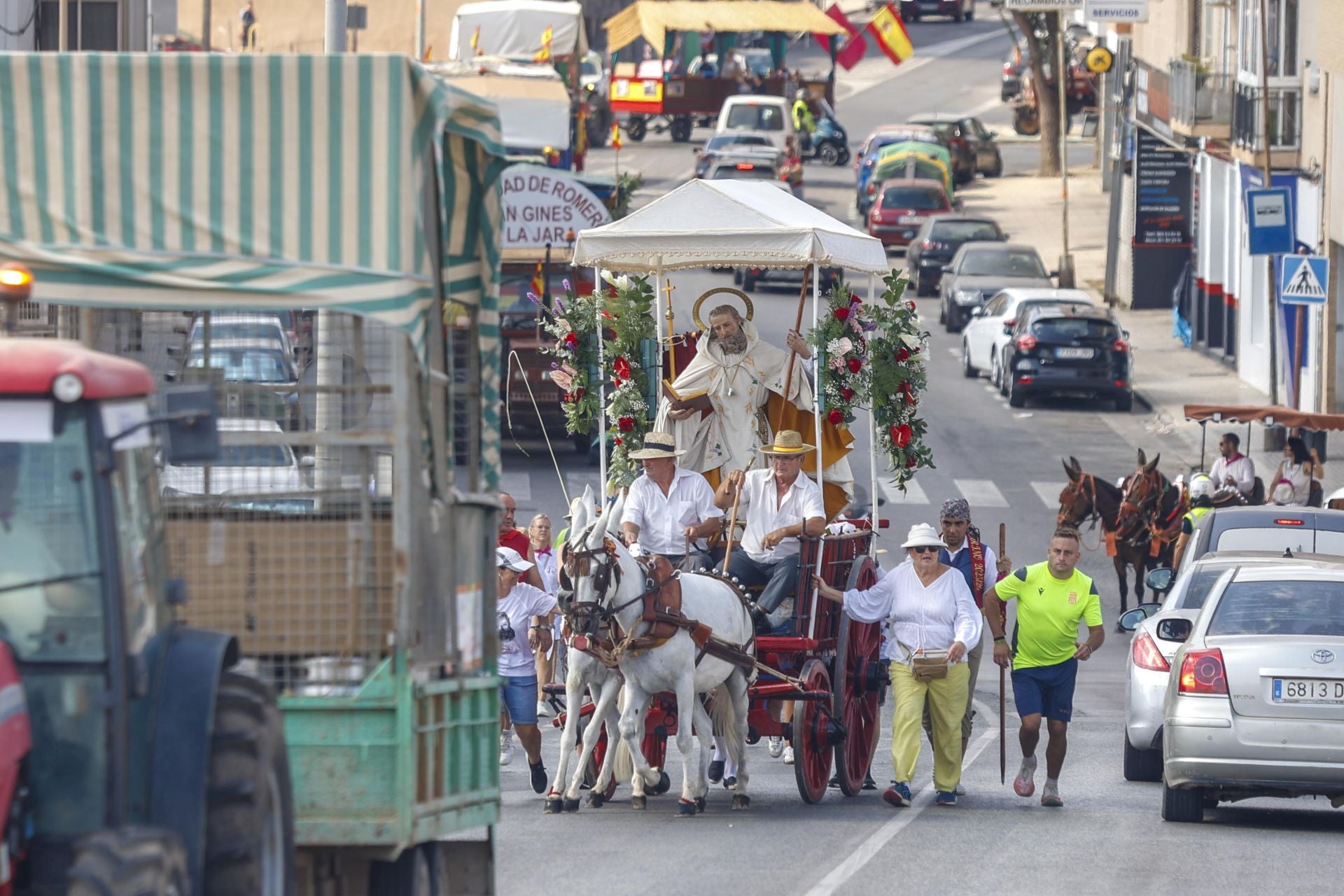 En imágenes, la romería de San Ginés de Cartagena