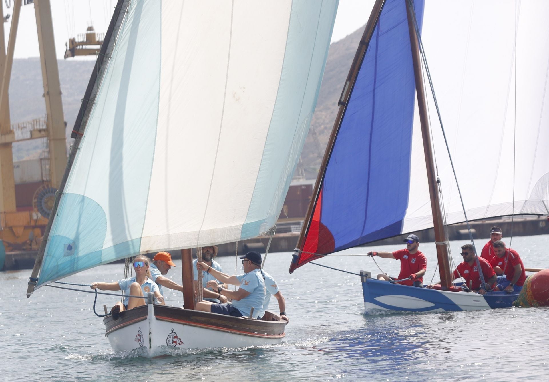 Velas latinas y visitas a los barcos de la Ocean Race