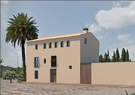 Recreación del futuro parque Torre Falcón.