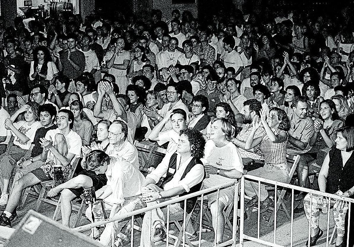 El público, entregado en el Festival Internacional de Jazz de San Javier.