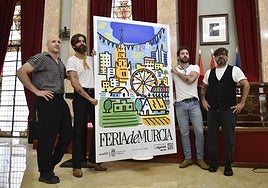 La presentación de Viva Suecia como pregoneros de la Feria de Murcia, en imágenes
