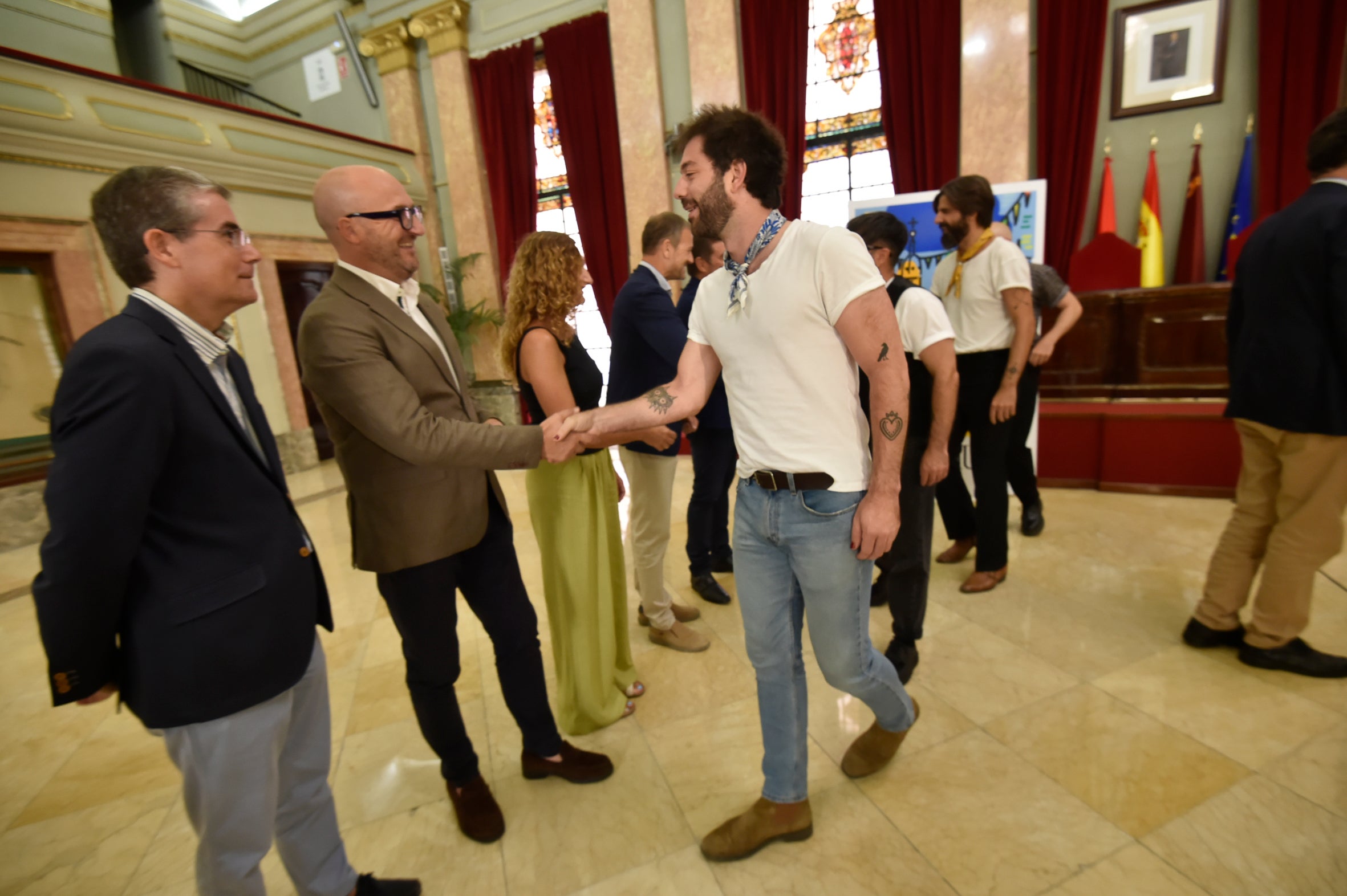 La presentación de Viva Suecia como pregoneros de la Feria de Murcia, en imágenes
