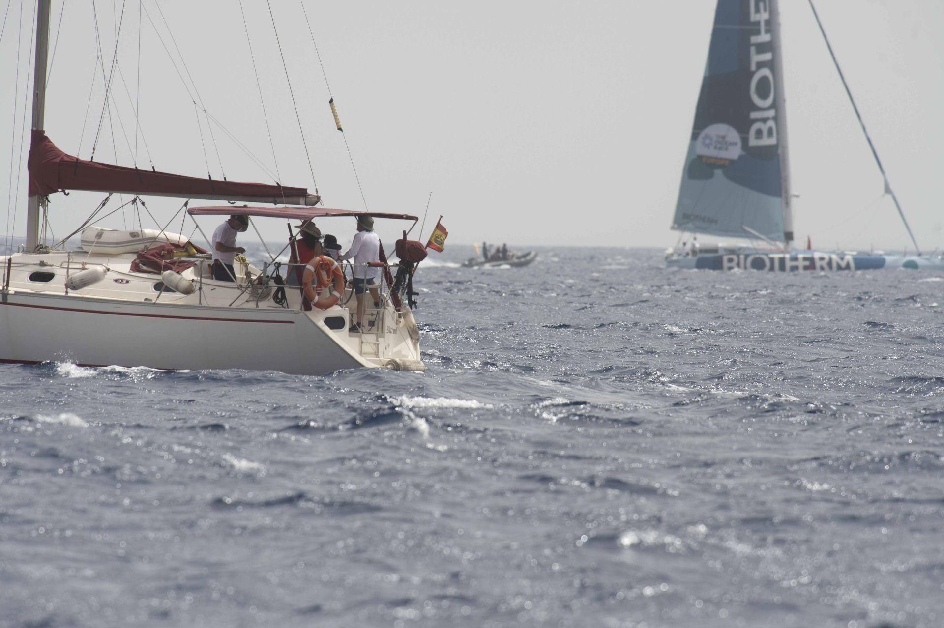 En imágenes, la Ocean Race se marcha de Cartagena hacia Niza