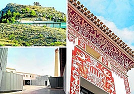 Teatro abierto de Calasparra. | Centro de Arte La Conservera (Ceutí). | Casa Pintada (Mula).