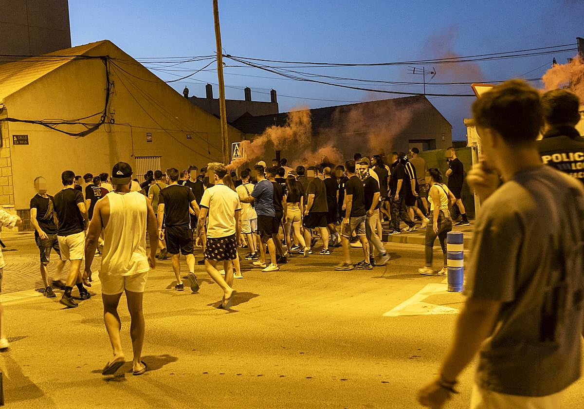 Disturbios en Torre Pacheco, el pasado mes de julio.