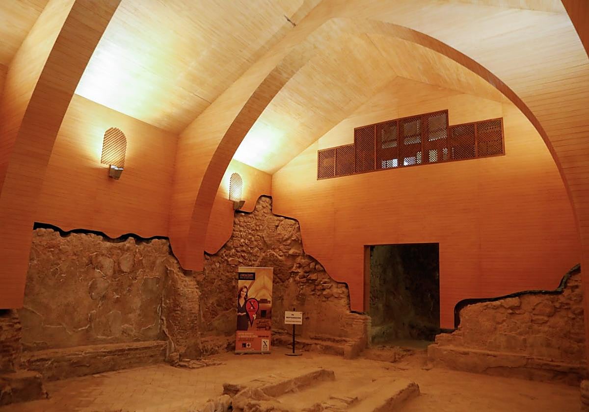 Interior de la sinagoga de Lorca, que se podrá visitar durante las Jornadas de la Cultura Judía.