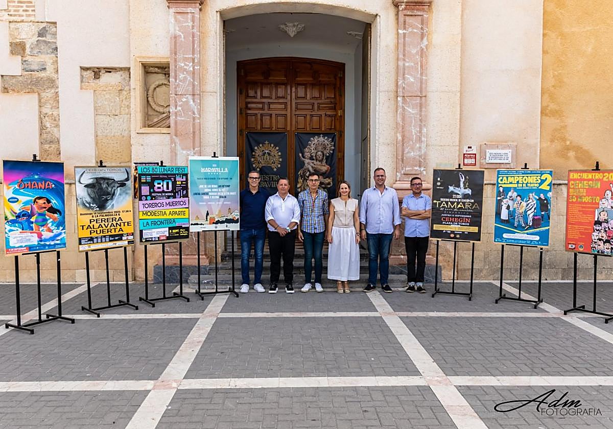 Momento de la presentación de las Fiestas Patronales.