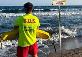 Socorrista del Servicio Municipal de Emergencias de Lorca.