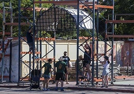 Carthagineses y Romanos inician la cuenta atrás con el montaje del campamento