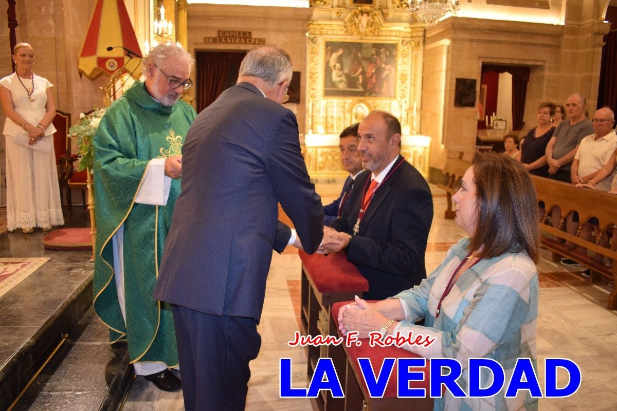 Imágenes de la toma de posesión de Antonio Reinón como Secretario de la Comisión de Festejos de Caravaca