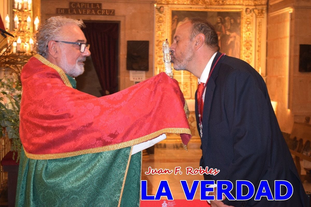 Imágenes de la toma de posesión de Antonio Reinón como Secretario de la Comisión de Festejos de Caravaca