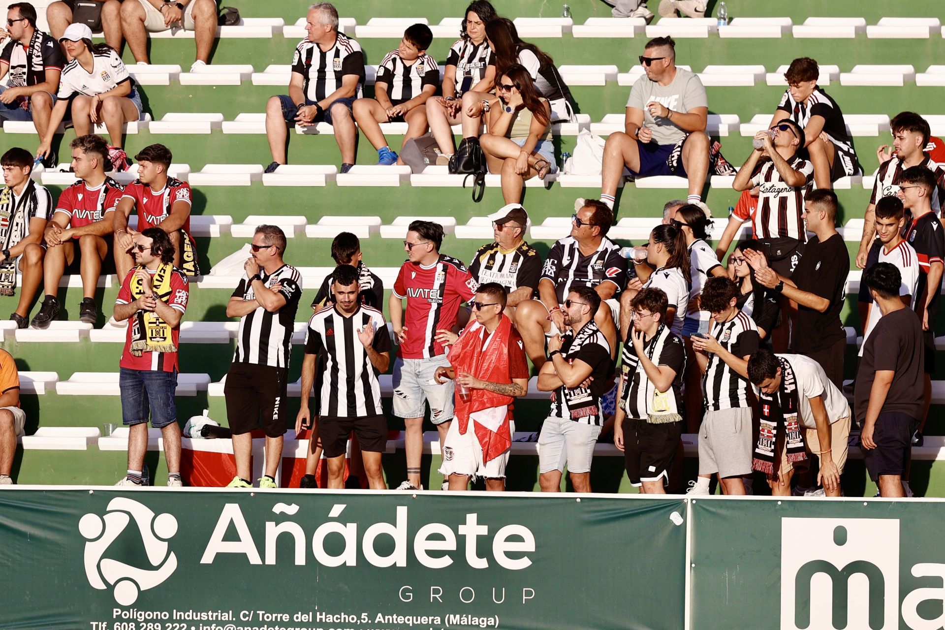 El empate del Cartagena contra el Antequera, en imágenes