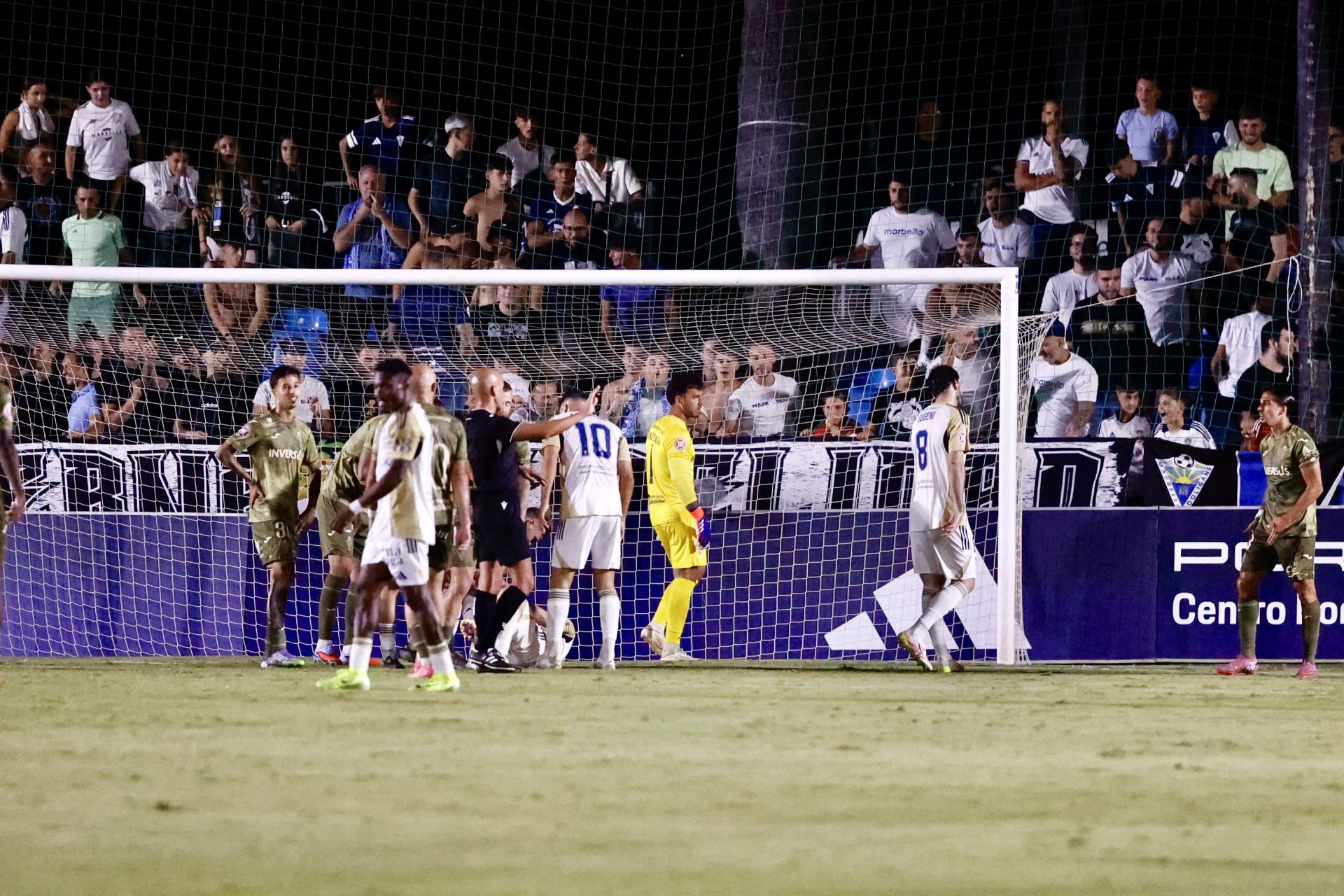 La derrota del Real Murcia en Marbella, en imágenes
