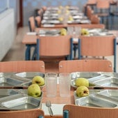 Imagen de archivo de un comedor escolar.