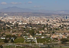 Imagen panorámica de Murcia.