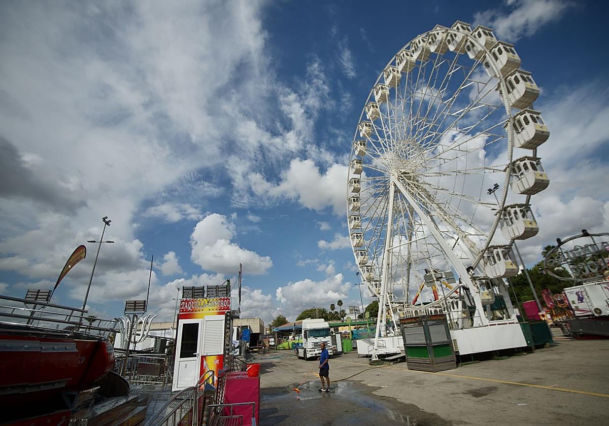 Atracciones en La Fica en una imagen de archivo.
