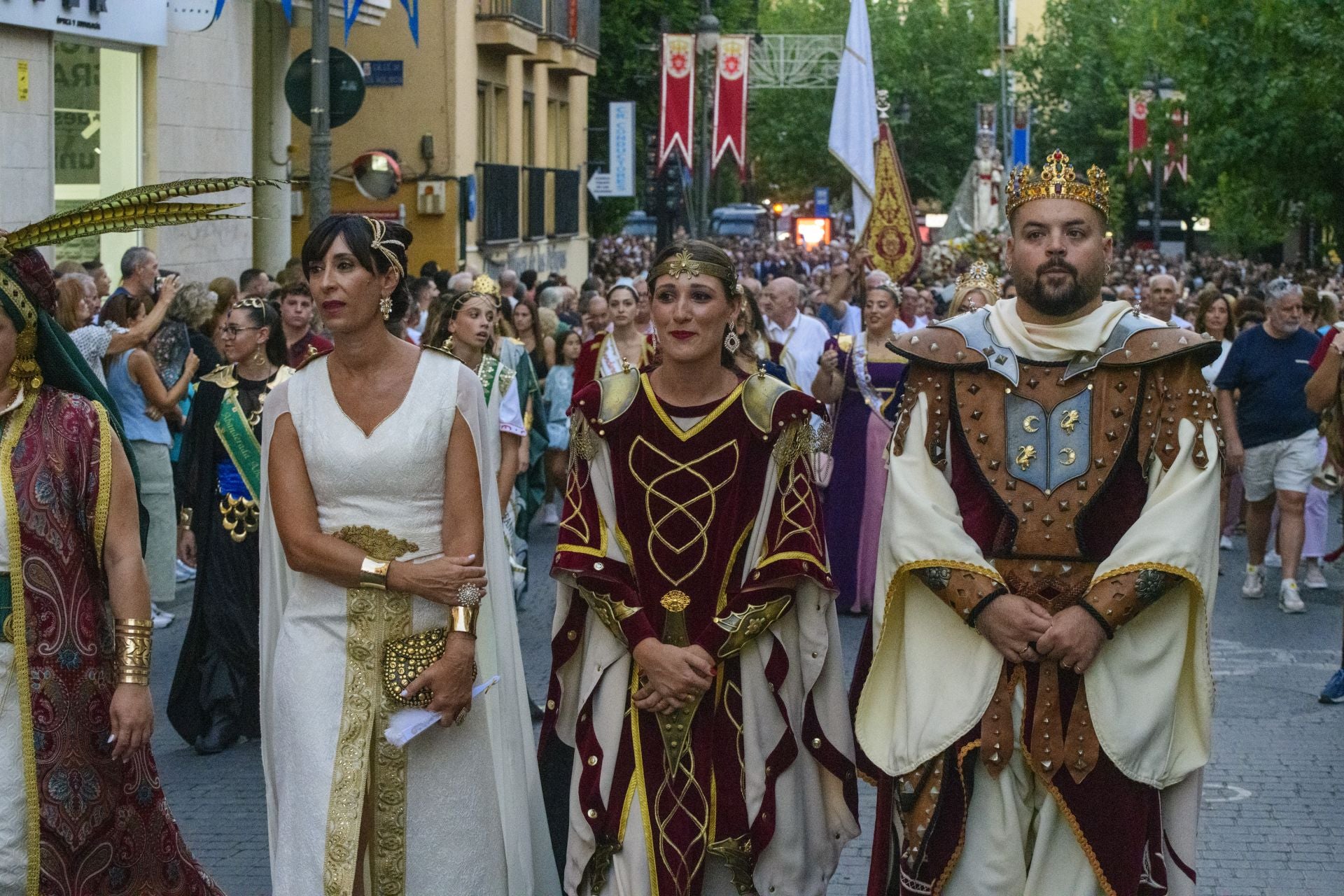 Las imágenes del recibimiento en Murcia a la Virgen de la Fuensanta