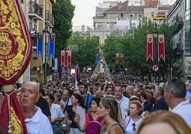 Las imágenes del recibimiento en Murcia a la Virgen de la Fuensanta