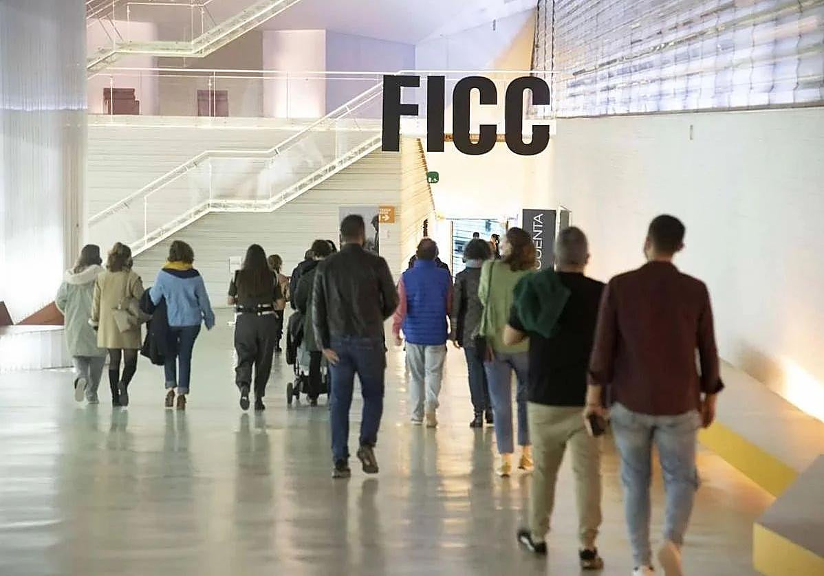 Imagen de archivo durante la inauguración de una edición anterior del FICC.