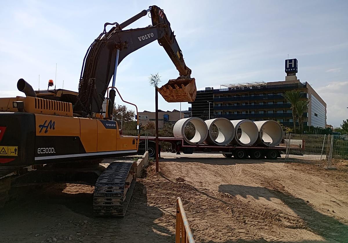 Obras realizadas en San Pedro del Pinatar.