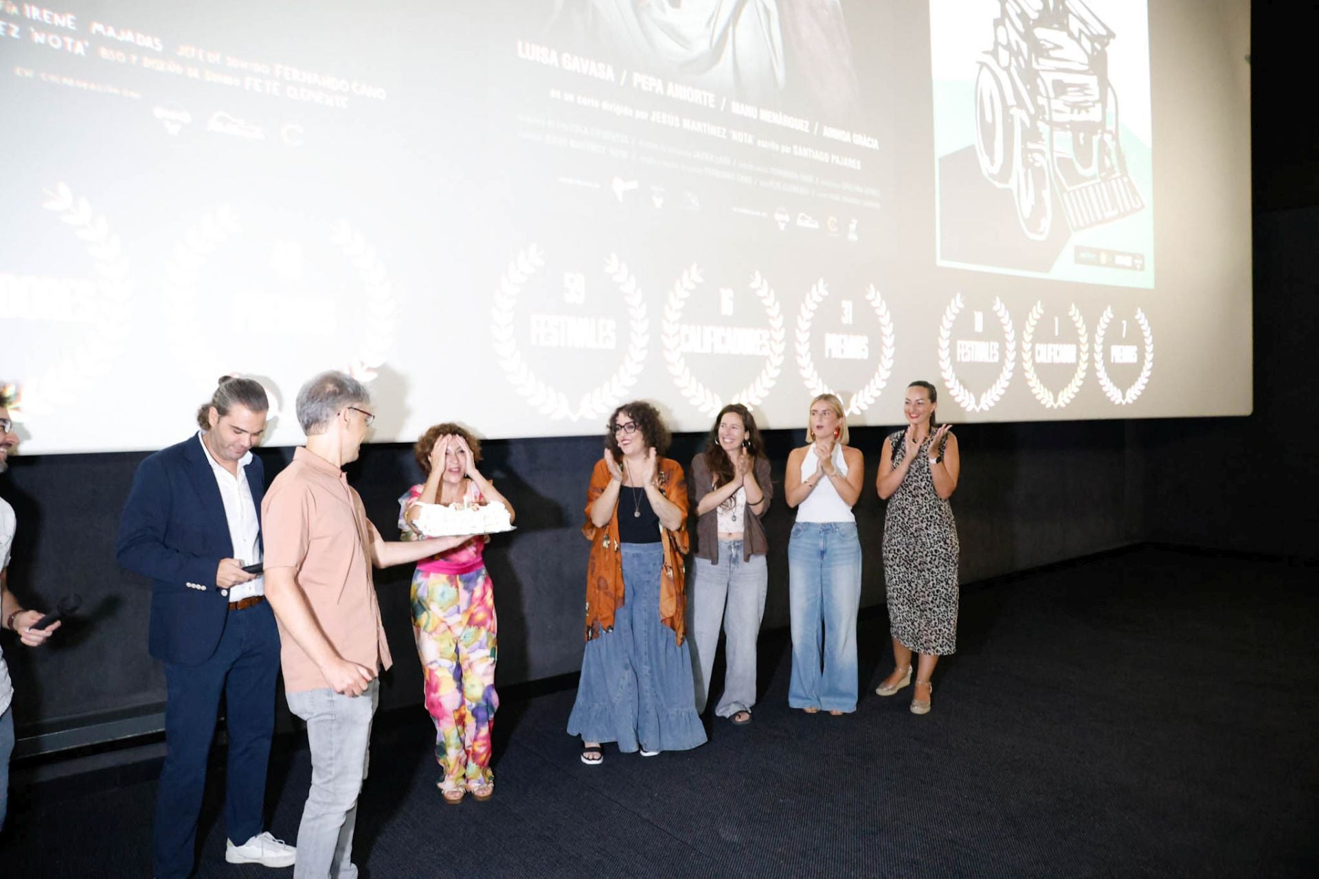 La presentación del corto &#039;La Mort&#039; en Lorca, en imágenes