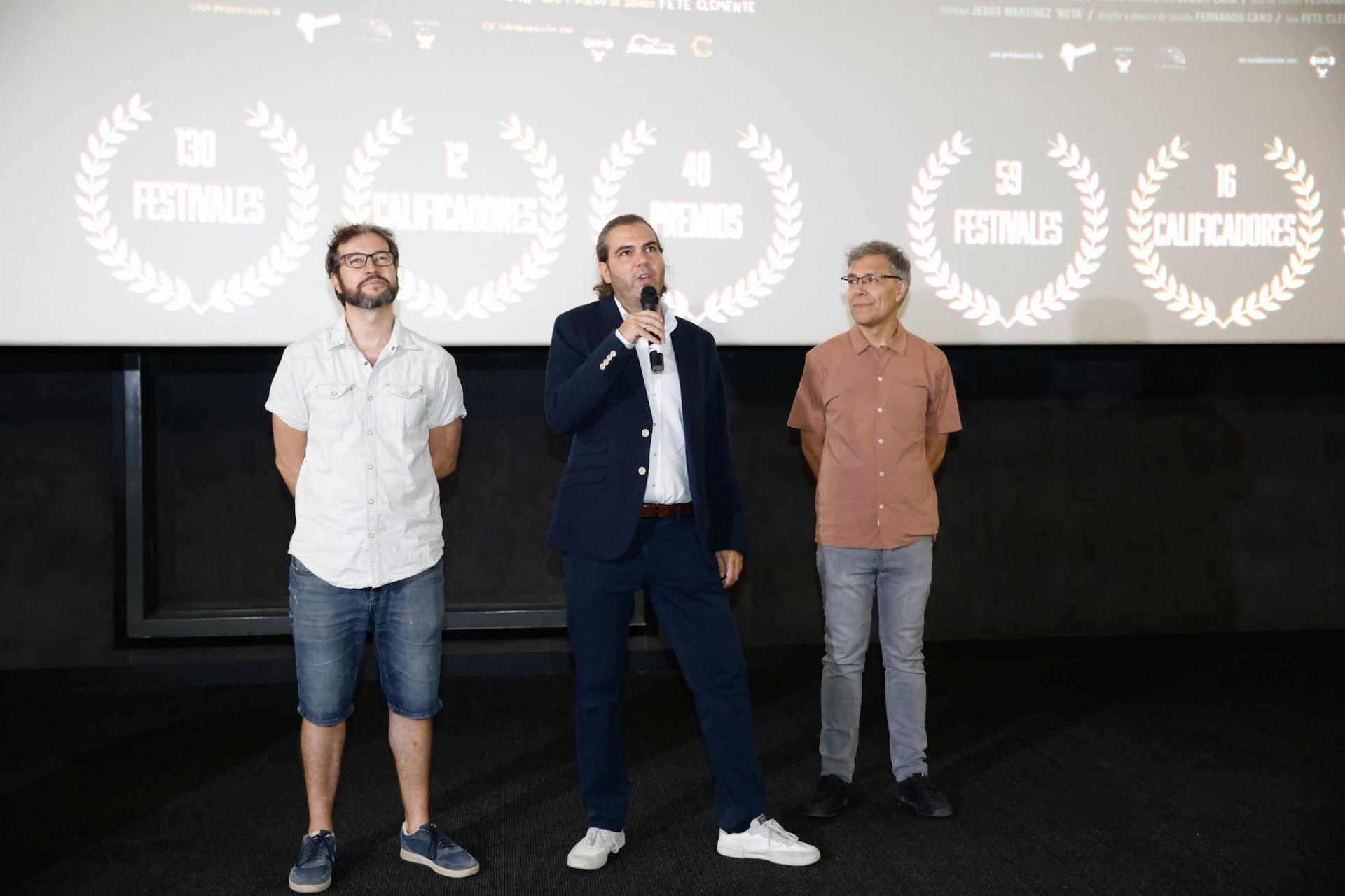 La presentación del corto &#039;La Mort&#039; en Lorca, en imágenes