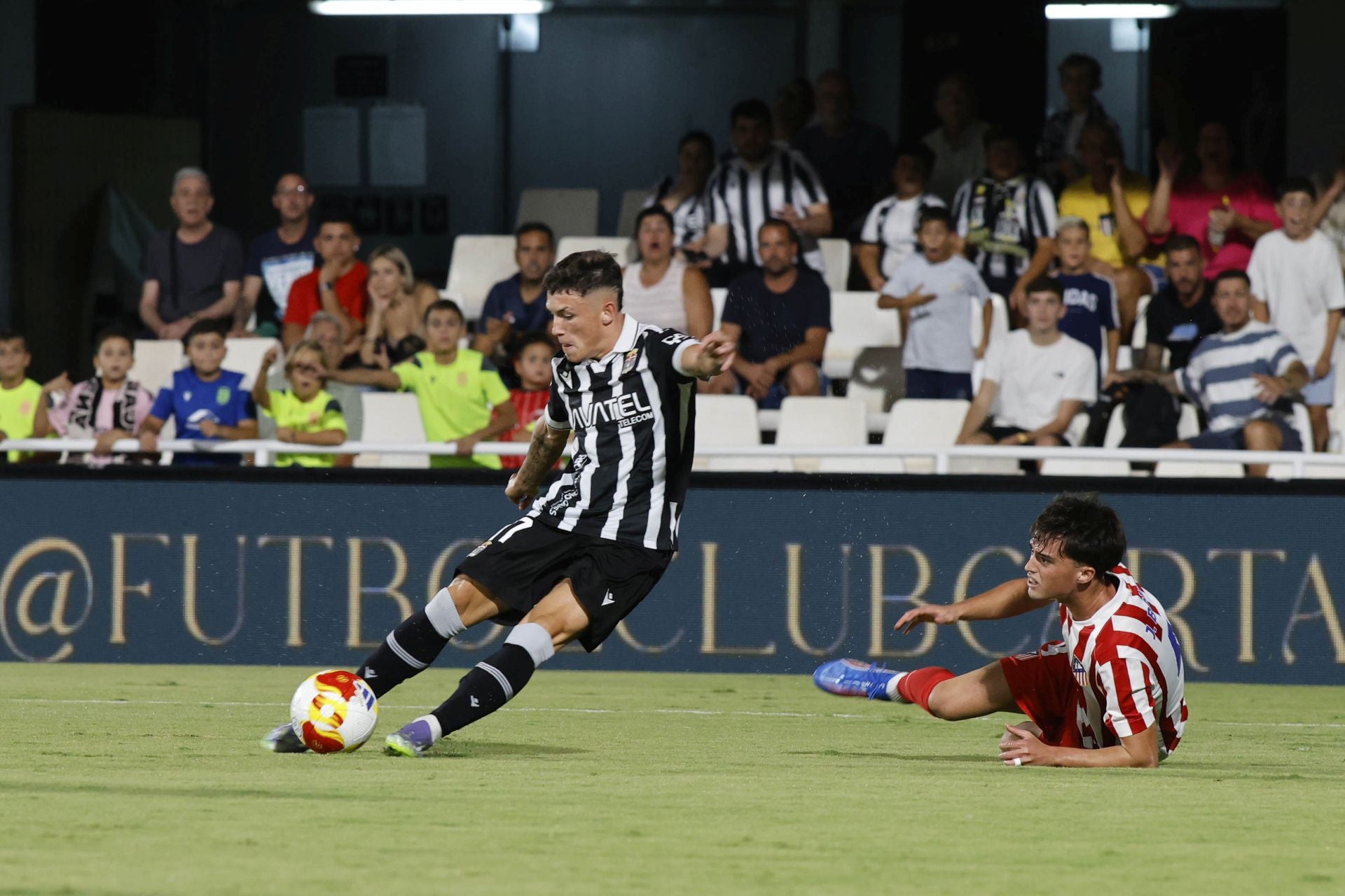La victoria del Cartagena frente al Atlético Madrileño, en imágenes