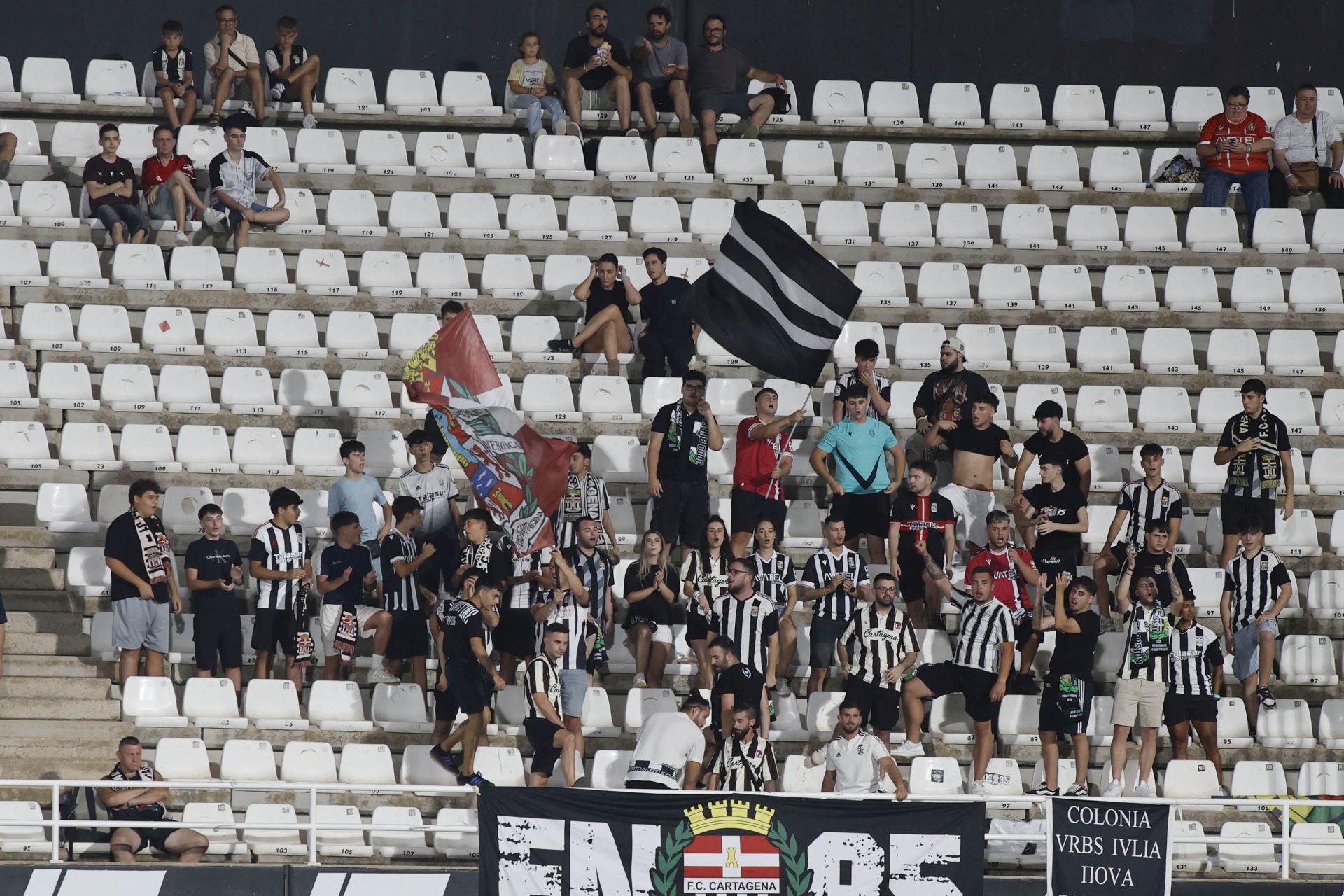 La victoria del Cartagena frente al Atlético Madrileño, en imágenes