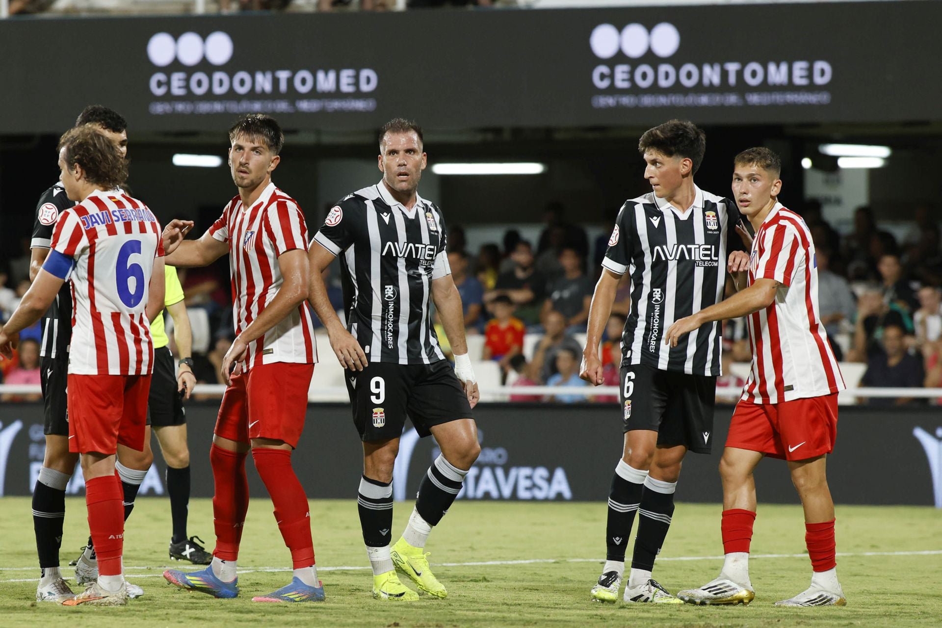La victoria del Cartagena frente al Atlético Madrileño, en imágenes