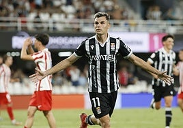 La victoria del Cartagena frente al Atlético Madrileño, en imágenes