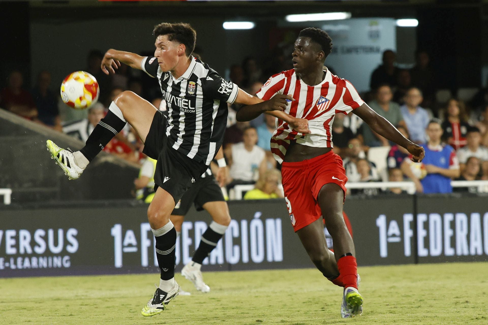La victoria del Cartagena frente al Atlético Madrileño, en imágenes