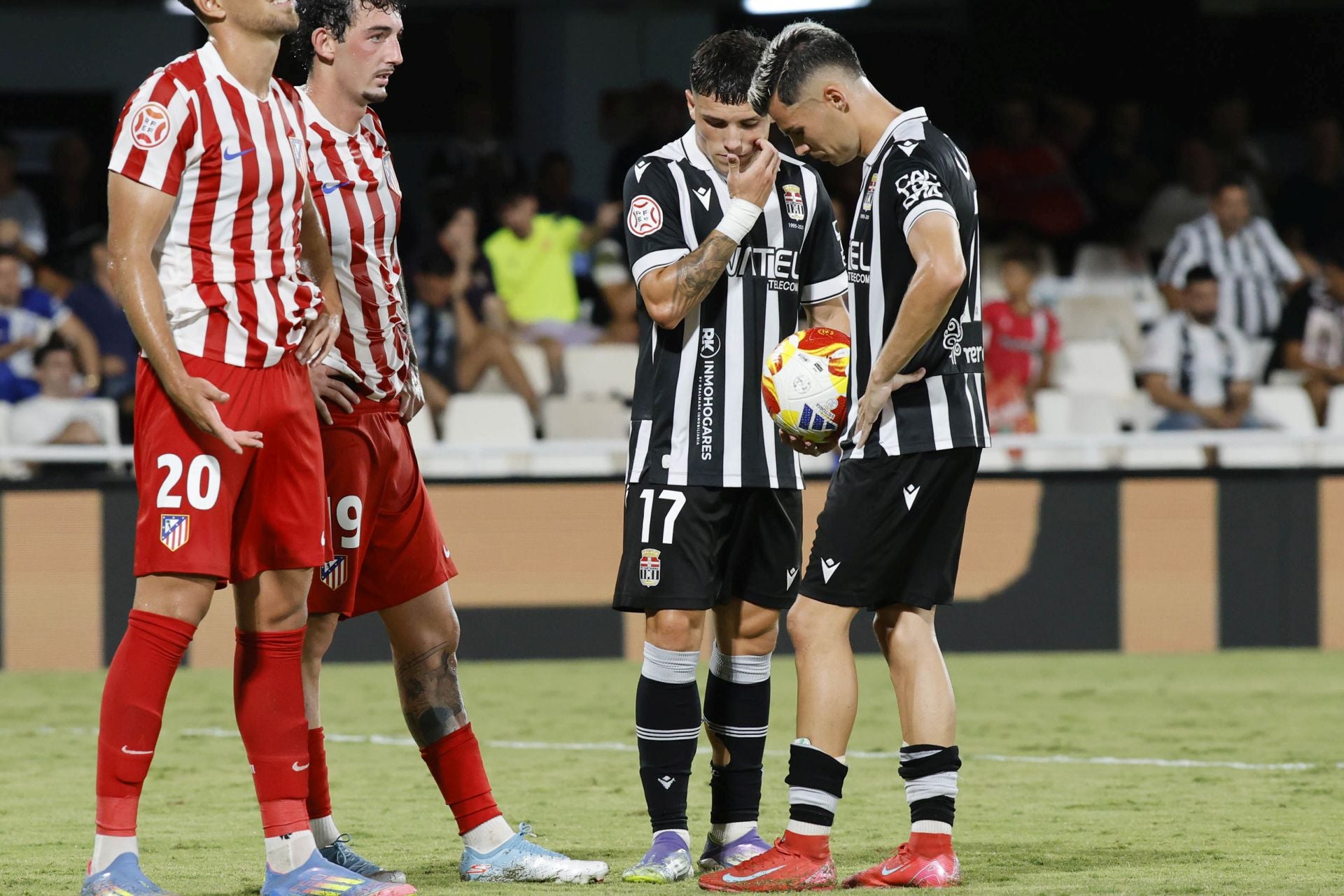 La victoria del Cartagena frente al Atlético Madrileño, en imágenes