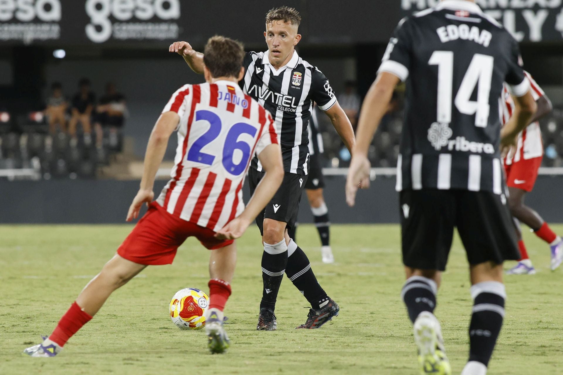 La victoria del Cartagena frente al Atlético Madrileño, en imágenes