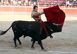 Arruza, ayer, en la Feria del Arroz de Calasparra.