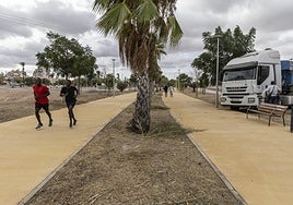 Imagen de ayer de la avenida del Cantón.