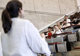 Un grupo de estudiantes universitarios, en una imagen de archivo.