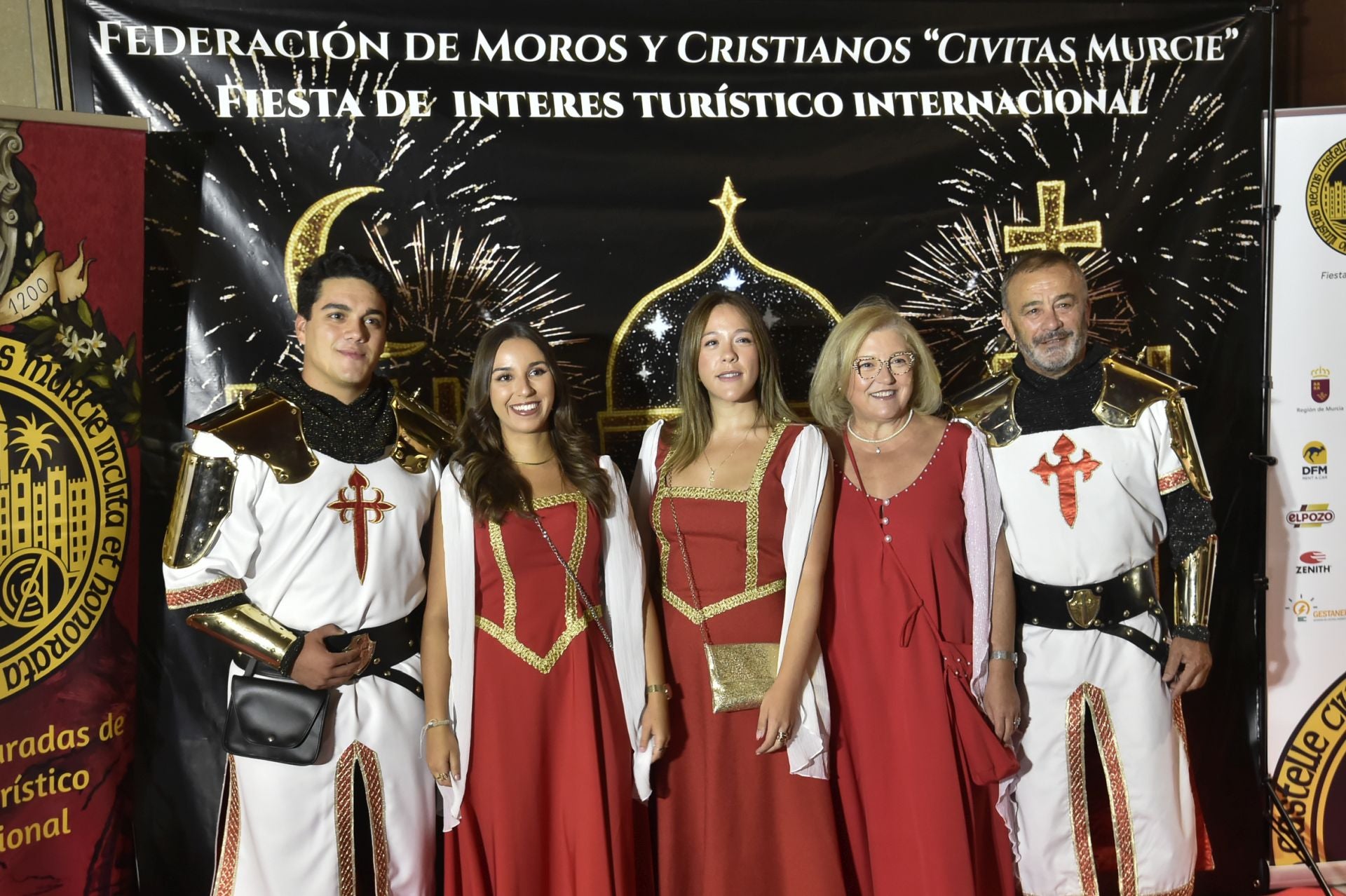 La cena medieval de las Fiestas de Moros y Cristianos de Murcia, en imágenes