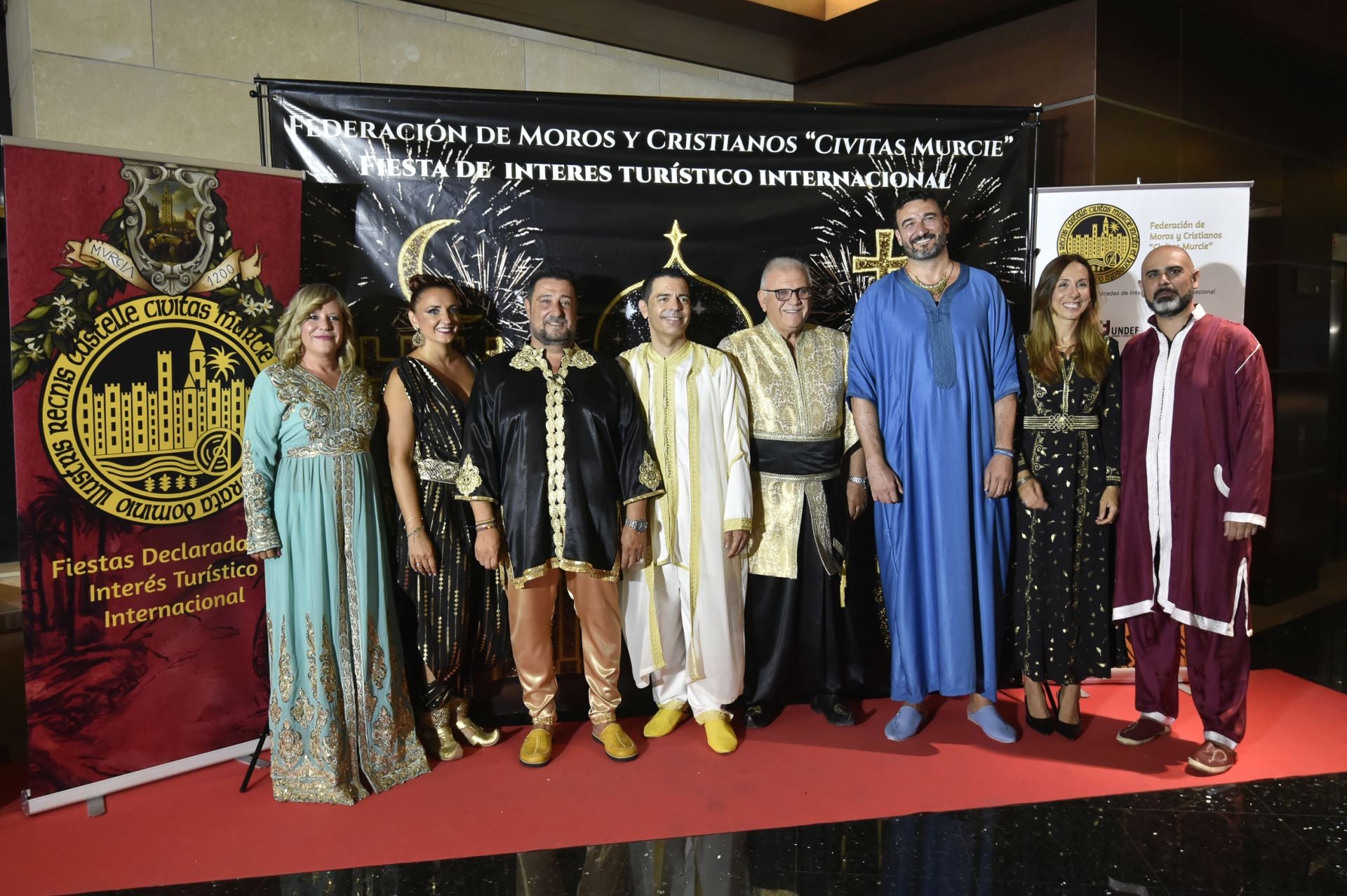 La cena medieval de las Fiestas de Moros y Cristianos de Murcia, en imágenes