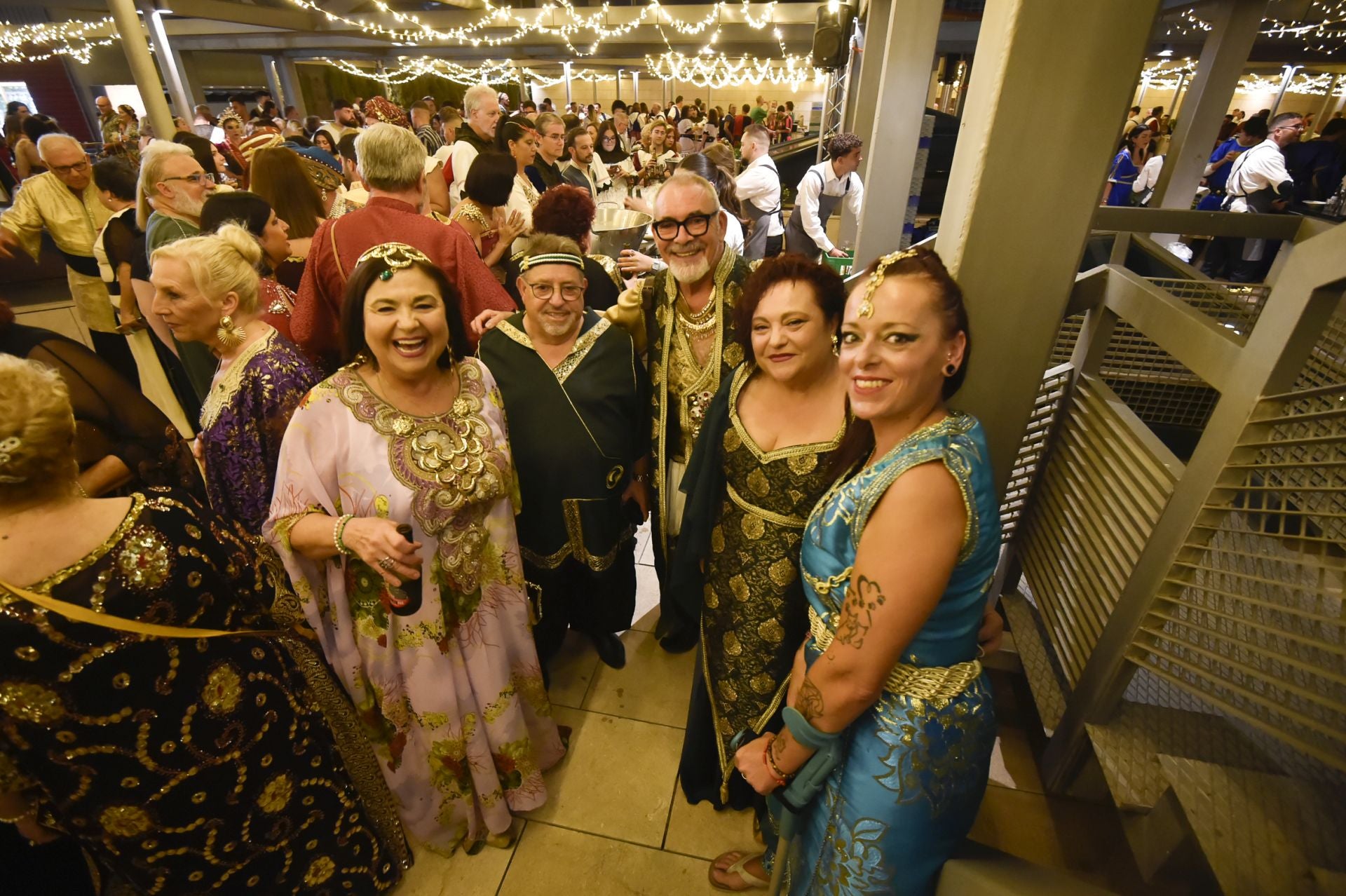 La cena medieval de las Fiestas de Moros y Cristianos de Murcia, en imágenes