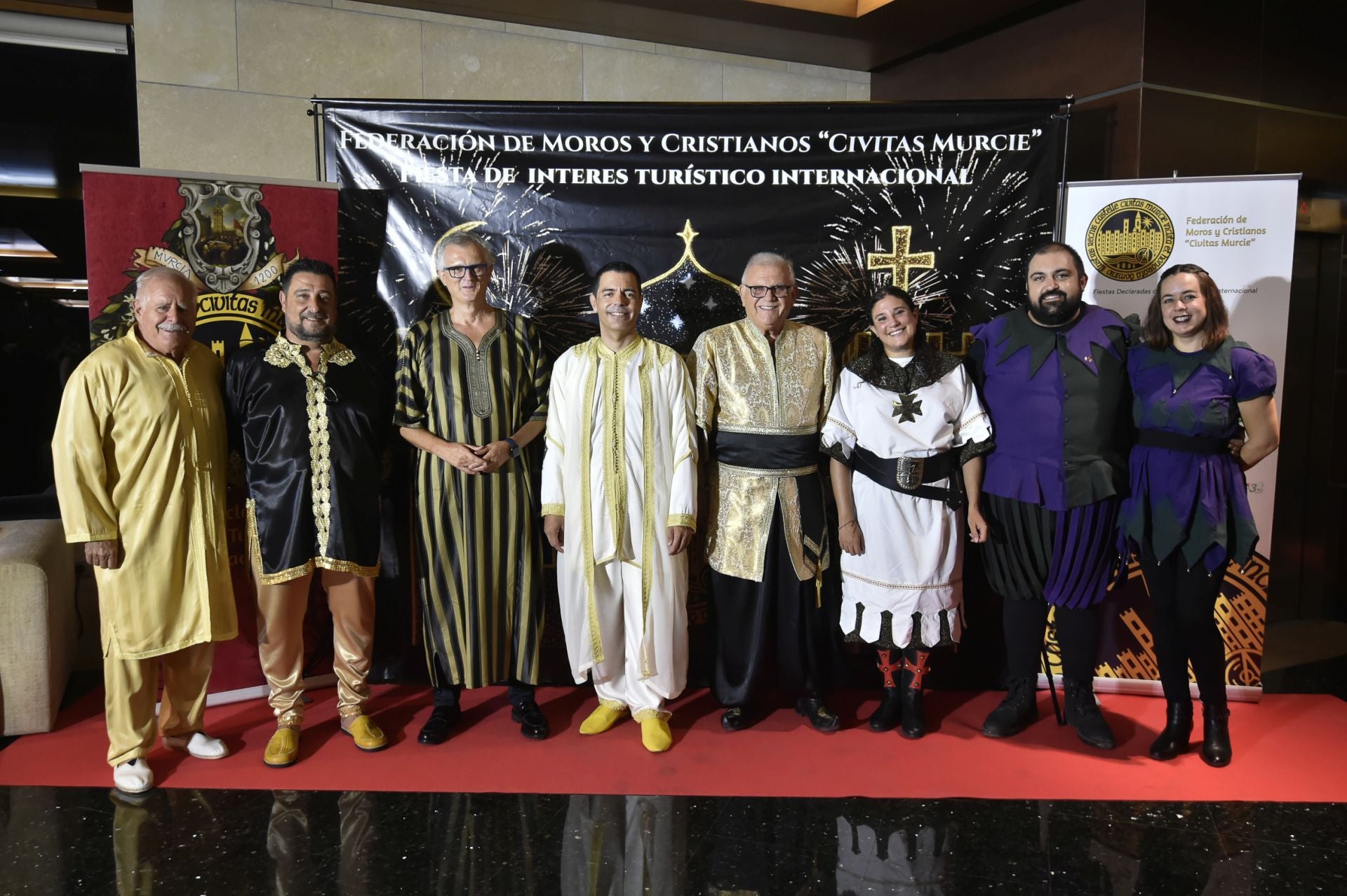 La cena medieval de las Fiestas de Moros y Cristianos de Murcia, en imágenes