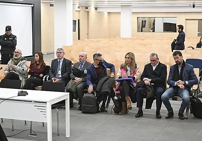 El juicio por la rama murciana de la 'Operación Púnica', el pasado enero, en la Audiencia Nacional.
